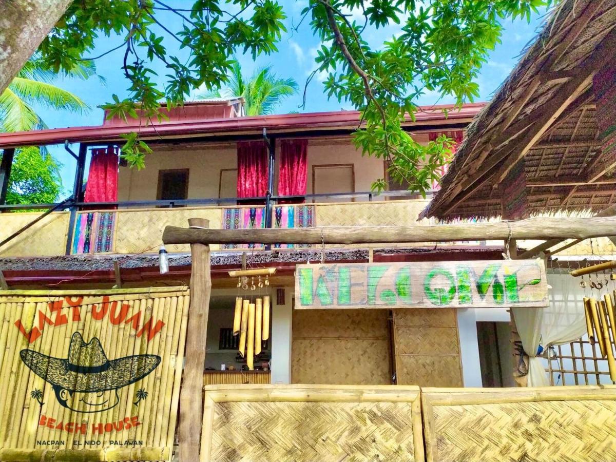 Lazy Juan Beach House Nacpan เอลนิโด ภายนอก รูปภาพ