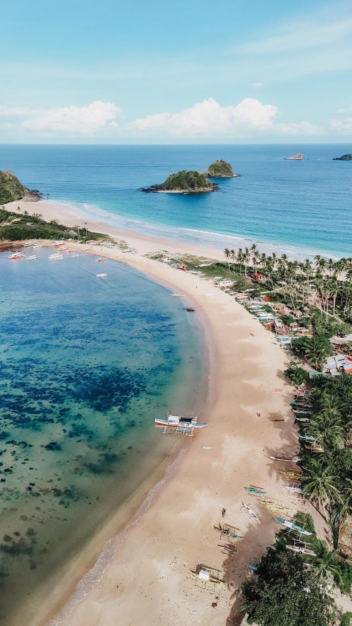 Lazy Juan Beach House Nacpan เอลนิโด ภายนอก รูปภาพ